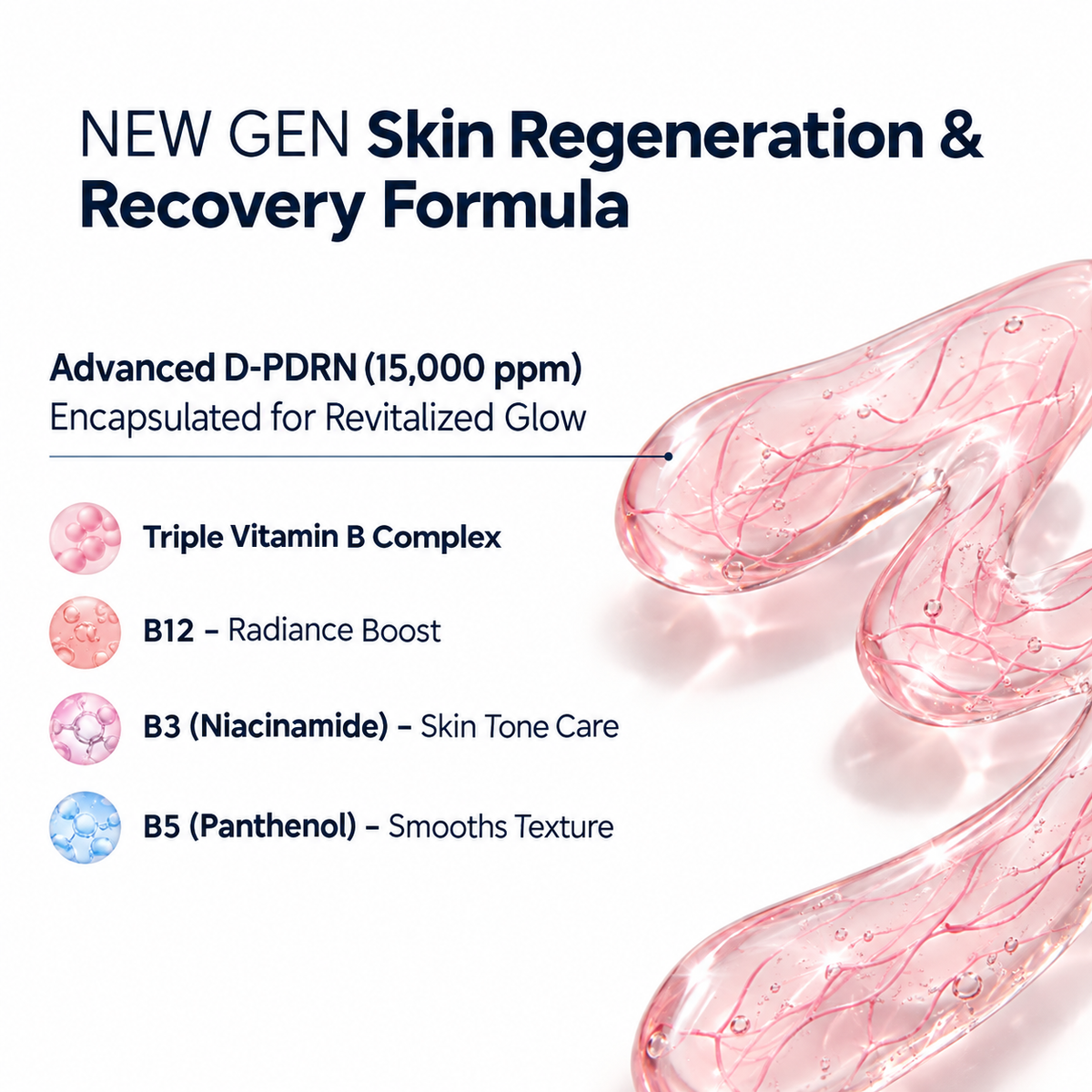 Korean Silk PDRN Vitamin Ampoule