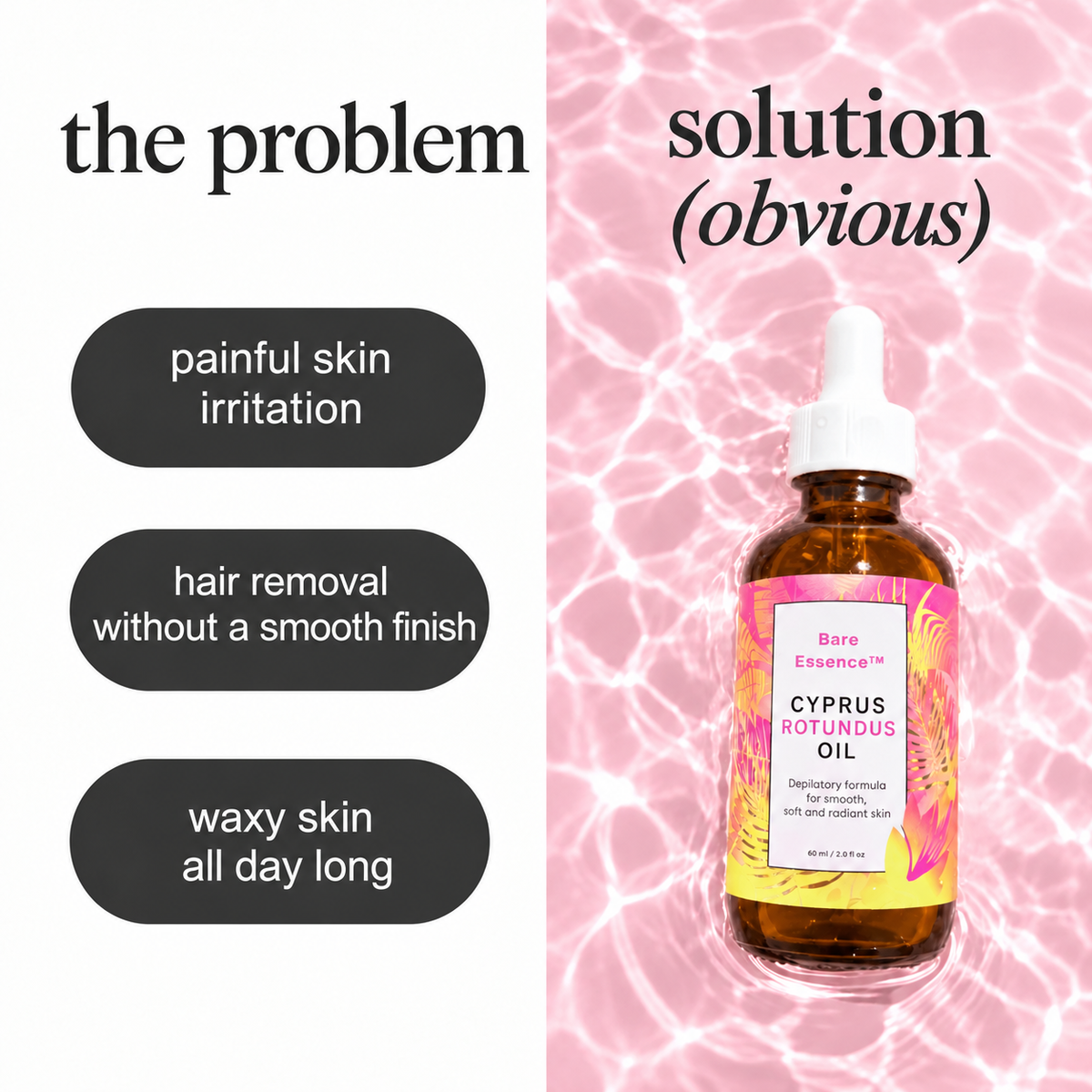 BarEssence Hair Removal Oil