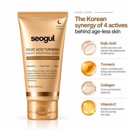 Vitamin C Kojic Acid Turmeric Overnight Mask