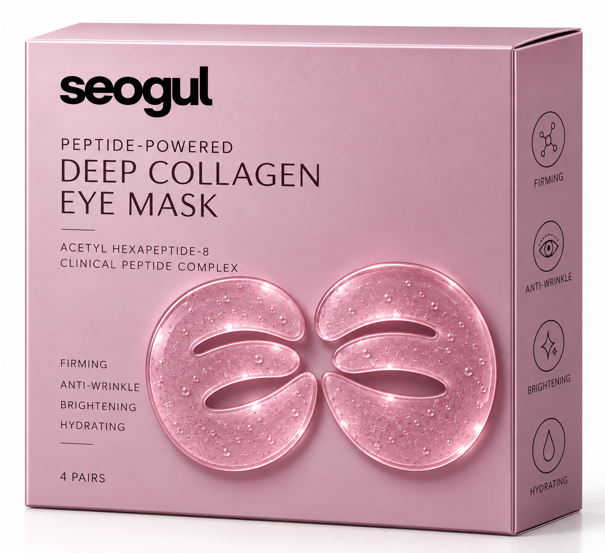 Peptide-Powered Deep Collagen Eye Mask