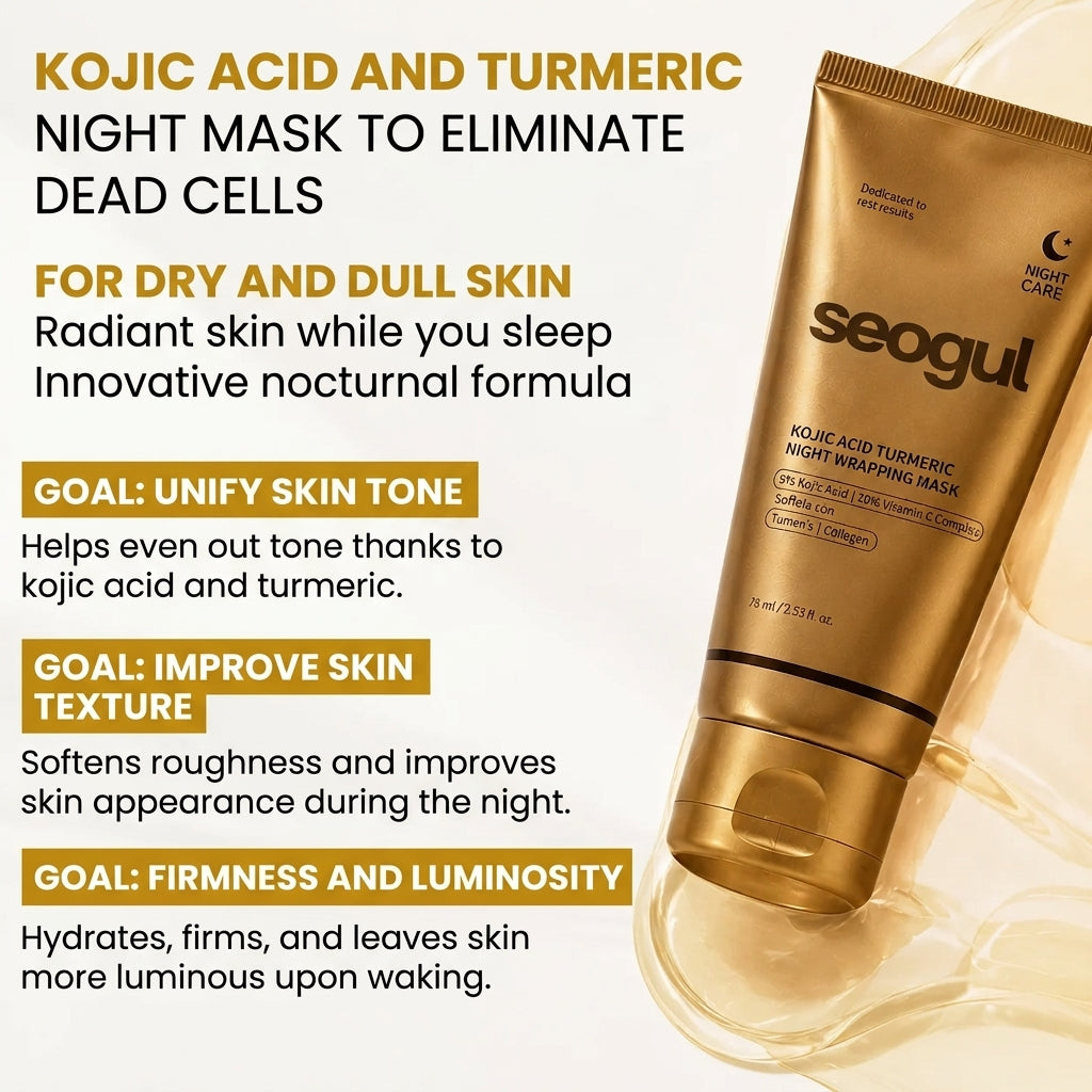 Kojic Acid Turmeric Overnight Mask