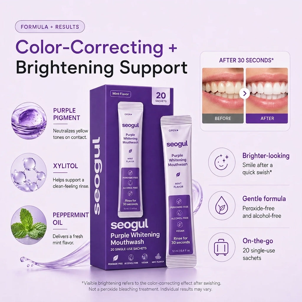 Purple Whitening Mouthwash