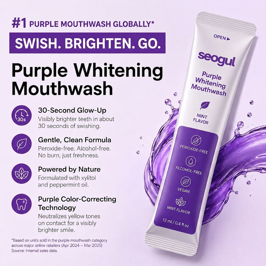 Purple Whitening Mouthwash