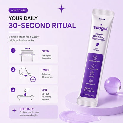 Purple Whitening Mouthwash